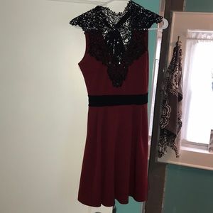 Windsor burgundy dress
